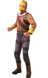 Raptor Fortnite Kostume (9-14 år)