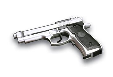 SRC SR92 Silver Semi-Auto Softgun Pistol