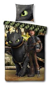 Sådan træner du din drage ''Mountain'' Sengetøj - 100 Procent Bomuld-2