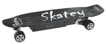 Skatey 600 EL-Skateboard Black