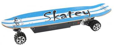 Skatey 600 EL-Skateboard Blue/White