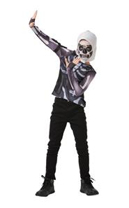 Skull Trooper Fortnite Top Udklædningstøj-4