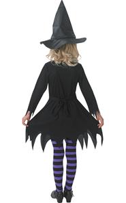 Sort Heks børne kostume til halloween-2