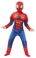 Spiderman Deluxe Udklædningstøj (3-9 år)