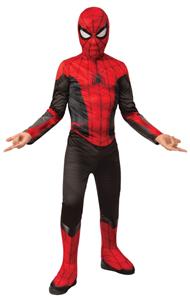 Spiderman Far From Home Rød/Sort Kostume (3-10 år)