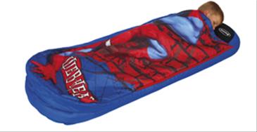 Spiderman Junior Gæsteseng m/Sovepose