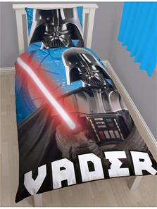 Star Wars Darth Vader 2i1 Sengetøj - 100 procent bomuld