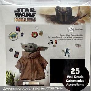 Star Wars Mandalorian -  Baby Yoda  Wallstickers-6