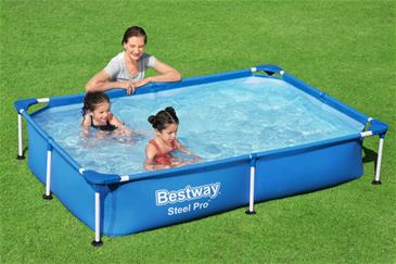 Steel Pro  Splash pool 2.21m x 1.50m x 43cm-2