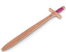 Træ prinsesse sværd 56 cm, birk