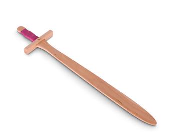 Træ prinsesse sværd 56 cm, birk-3