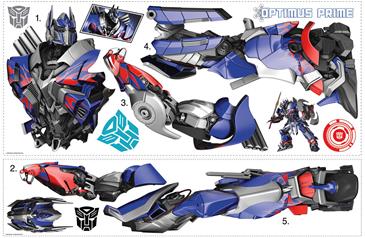 Transformers OPTIMUS PRIME Gigant Wallstickers-4