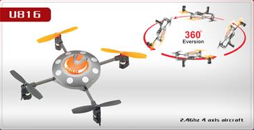  UDI U816 Fjernstyret UFO med Gyro 2.4Ghz-3