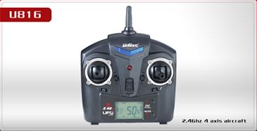  UDI U816 Fjernstyret UFO med Gyro 2.4Ghz-5
