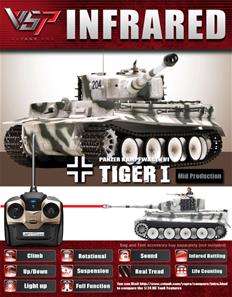 VSTank Pro IR TIGER I MID Prod. Winter Camouflage