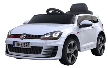 VW Golf GTI ELBil 12V Hvid m 2.4G fjernbetjening Udg et