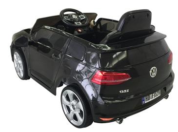 VW Golf GTI ELBil 12V Sort m/2.4G fjernbetjening-7