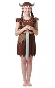 Viking Pige Udklædningstøj