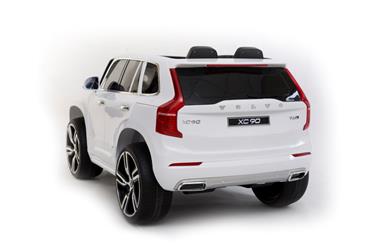 Volvo XC90 SUV til Børn 12V Hvid, m/2.4G Remote, Gummihjul-4