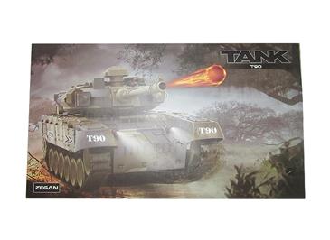 ZEGAN Russian T90 Fjernstyret Airsoft Tank  1:18-6