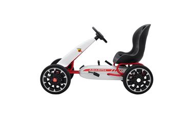 Abarth Pedal GoKart til børn 3-8 år, Hvid-2
