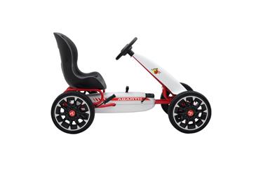 Abarth Pedal GoKart til børn 3-8 år, Hvid-3