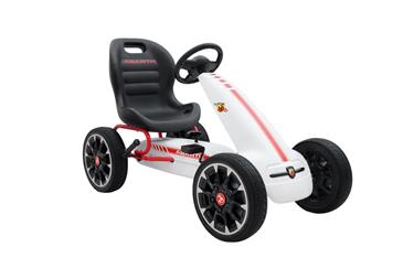 Abarth Pedal GoKart til børn 3-8 år, Hvid-6