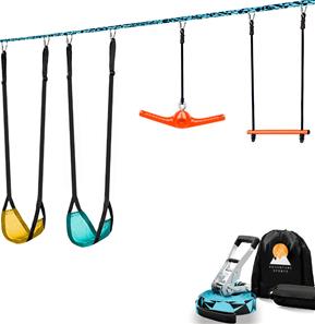 Adventure Sports Slackline kit med gynger, twister og monkeybar-2