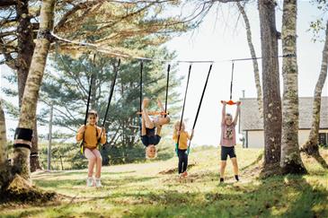 Adventure Sports Slackline kit med gynger, twister og monkeybar-3