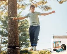 Adventure Sports Slackline startpakke 15M inkl. guideline