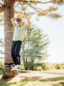 Adventure Sports Slackline startpakke 15M inkl. guideline-8