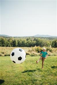 Adventure Sports Ultimate XL Fodbold 76cm - oppustelig hoppebold-2