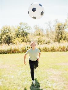 Adventure Sports Ultimate XL Fodbold 76cm - oppustelig hoppebold-6