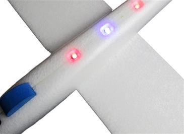  AirGlider m/LED Lys - Swan Glider, Kastefly-5