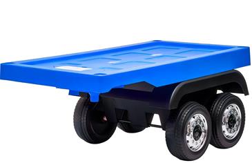 Anhænger til Scania R EL lastbil og Mercedes Benz Actros lastbi, Blå