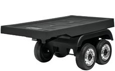 Anhænger til Scania R EL lastbil og Mercedes Benz Actros lastbi, Sort