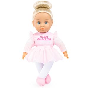 Anna Prima Ballerina Dukke 33 cm med blødt krop og søvnige øjne