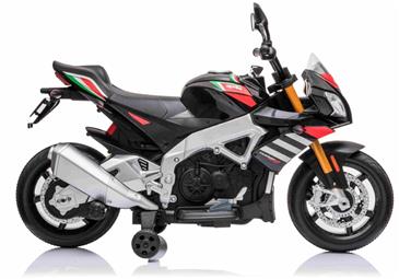 Aprilia Tuono V4 Motorcykel til Børn 12V med gummihjul-7