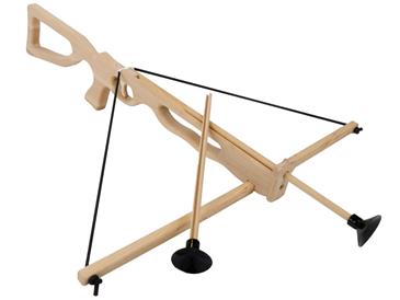 Armbrøst i eletræ m/3 pile 60 cm-4