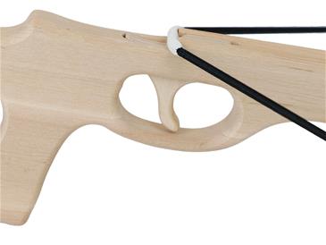 Armbrøst i eletræ m/3 pile 60 cm-6