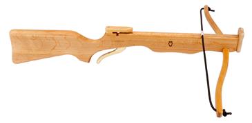 Armbrøst i olieret eletræ m/3 pile 57 cm-6