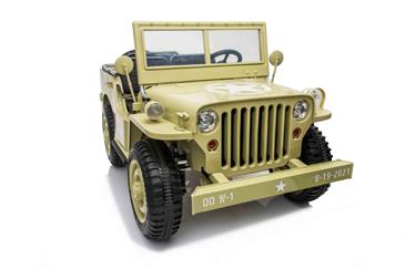 Army Classic Adventure XXL m/3 sæder + 4x12V Motor + Gummihjul -10
