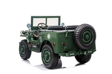 Army Classic Adventure XXL m/3 sæder + 4x24V Motor + Gummihjul -3