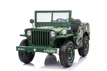 Army Classic Adventure XXL m/3 sæder + 4x24V Motor + Gummihjul -5