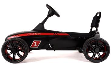 Audi Motorsport Go-Kart m/lavprofil dæk 4 - 12 år-2