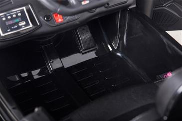 Audi S5 Cabriolet Sort Elbil til Børn 12V m/2.4G fjernbetjening, Gummihjul-7