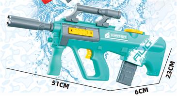 AUG Elektronisk Vandpistol 51cm  Blå-2