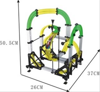 Autoflier 3D  Racerbane 440cm m/1 bil-2