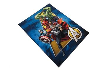 Avengers A-Team De Luxe gulvtæppe til børn 95x125-2