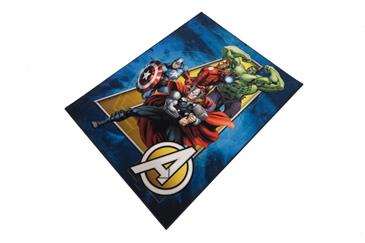 Avengers A-Team De Luxe gulvtæppe til børn 95x125-3